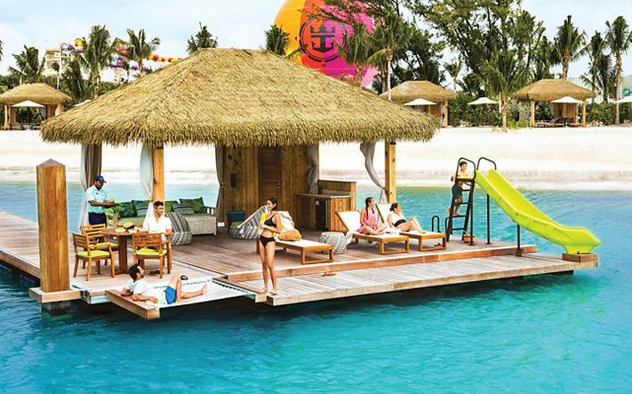 perfect-day-coco-beach-club-floating-cabana-lunch-served-service